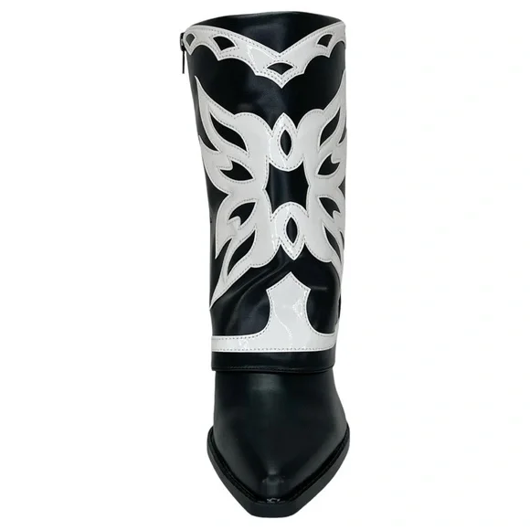 International Concepts Jadiza Western Style Over Ankle Womens Boots Size 8M - Picture 7 of 13